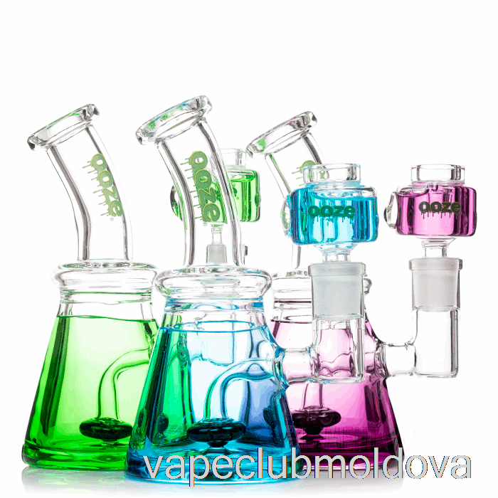 Kit Vape Pod Ooze Glyco Freezable Bong Stacojiu (roșu)